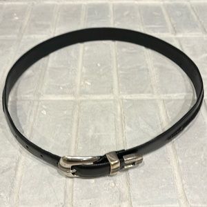 Men’s Black Leather Belt